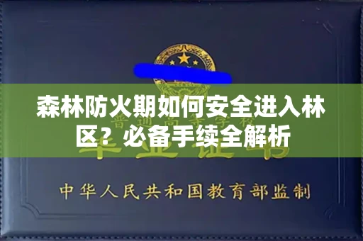 全国森林防火期如何安全进入林区?必备手续全解析