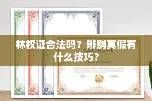 全国林权证合法吗?辨别真假有什么技巧?